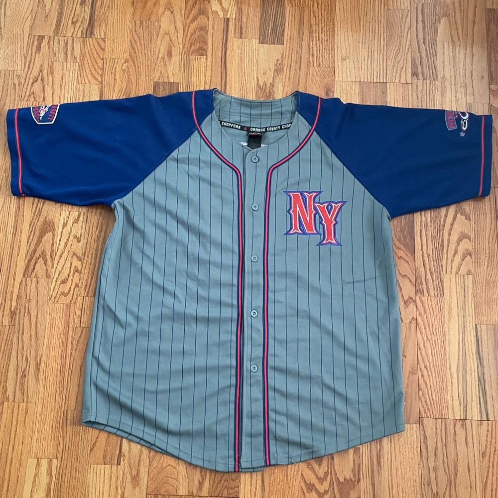 New York Orange County Choppers Baseball Jersey